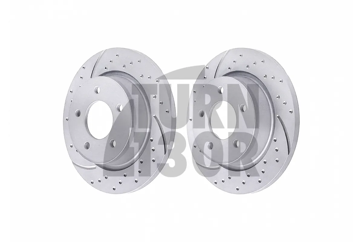 EBC Turbo Grooved Rear Brake Discs for Mazda 3 MPS