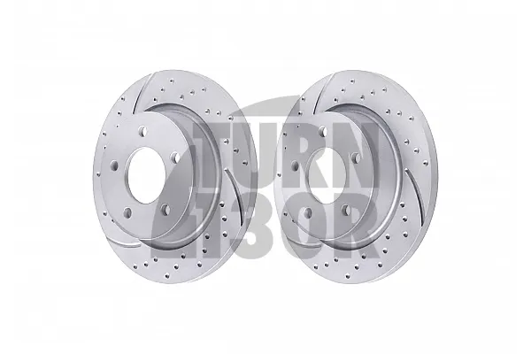 EBC Turbo Grooved Rear Brake Discs for Mazda 3 MPS