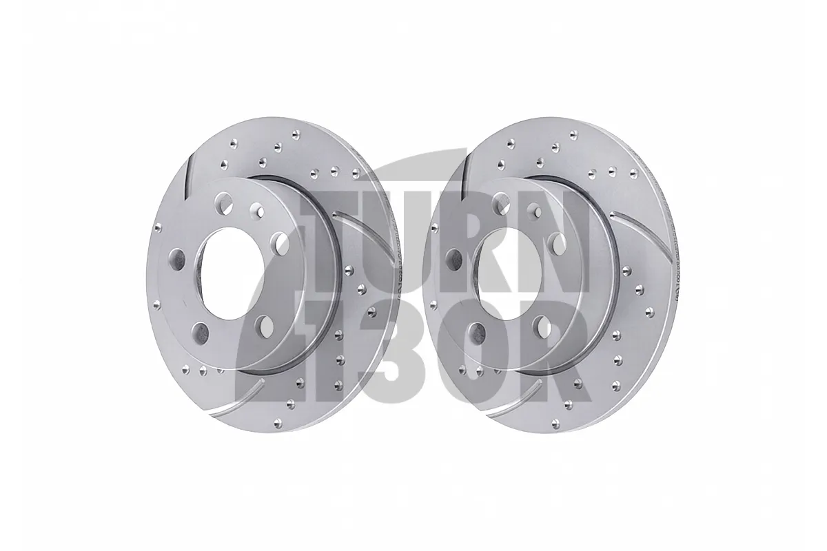 EBC Turbo Grooved Rear Brake Discs for Audi TT 8N - Leon 1M Cupra - Golf 4 GTI & Polo GTI
