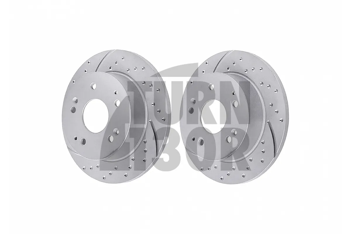EBC Turbo Grooved Rear Brake Discs for Honda Civic Type R EP3