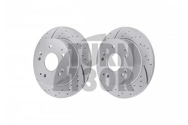 EBC Turbo Grooved Rear Brake Discs for Honda Civic Type R EP3
