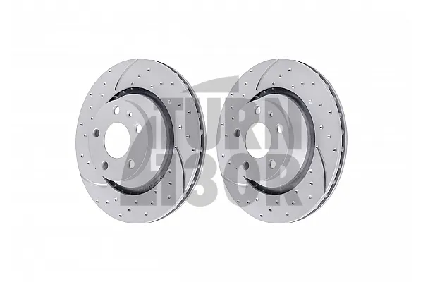 EBC Turbo Grooved Rear Brake Discs for Audi MK2 TTS & TT 3.2 V6