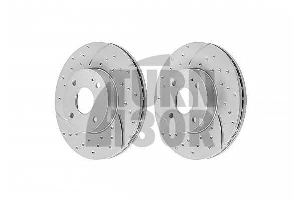 EBC Turbo Grooved Front Brake Discs for Mazda MX5 NB & NA 1.8