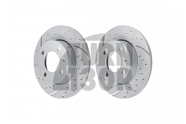 EBC Turbo Grooved Rear Brake Discs for Seat Ibiza Cupra 6K