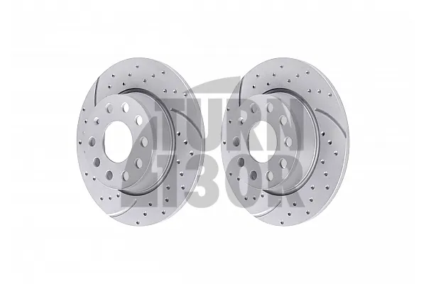 EBC Turbo Grooved Rear Brake Discs for A3 8P - Golf 6 GTI - Golf 7 GTI - TT 8S & Octavia 1Z vRS (272mm)