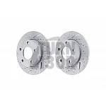 EBC Turbo Grooved Rear Brake Discs for Audi S4 B5 