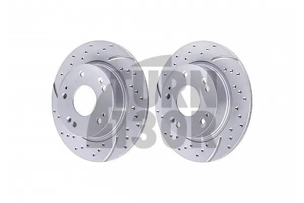 EBC Turbo Grooved Rear Brake Discs for Honda Civic Type R FN2