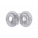 EBC Turbo Grooved Rear Brake Discs for Hyundai I20 N