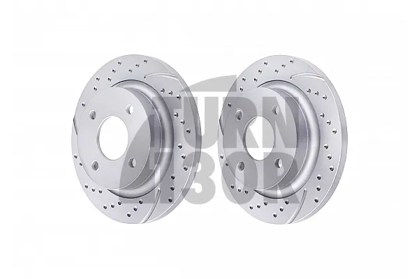 EBC Turbo Grooved Rear Brake Discs for Ford Fiesta ST MK8