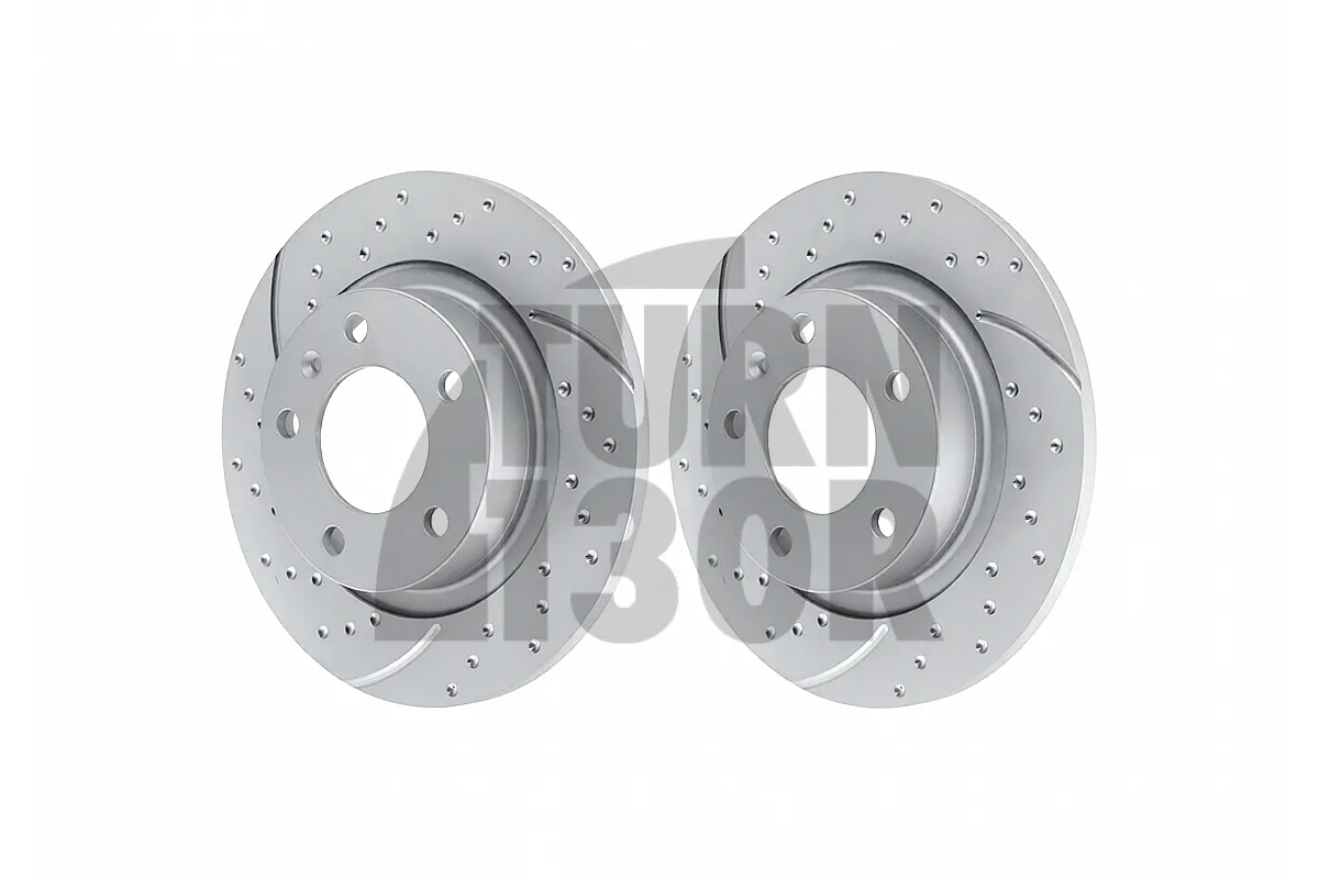EBC Turbo Grooved Rear Brake Discs for Opel Corsa D OPC & Corsa E OPC