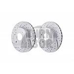 EBC Turbo Grooved Front Brake Discs for Mazda MX5 NA