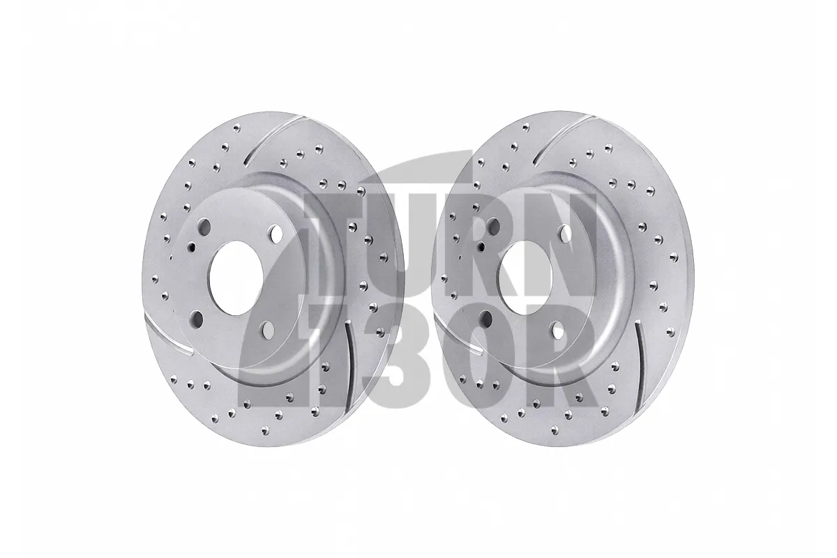 EBC Turbo Grooved Rear Brake Discs for Mazda MX5 ND 1.5