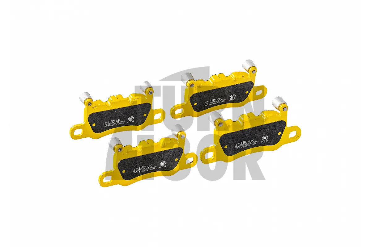 EBC Yellow Stuff Rear Brake Pads for Porsche 991 Turbo - GT3 - RS - 718 RS & 992 GT3