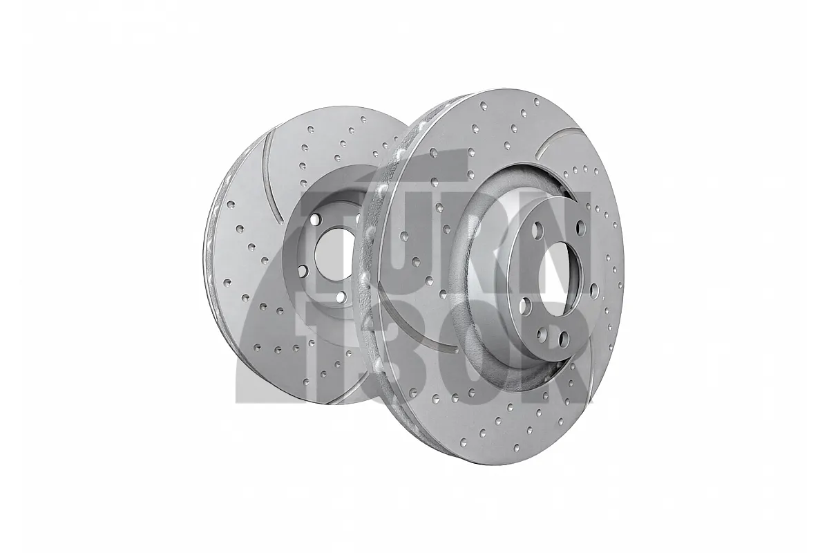 EBC Turbo Grooved Front Brake Discs for Audi A4 B9 & A5 F5