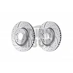 EBC Turbo Grooved Front Brake Discs for Honda S2000 
