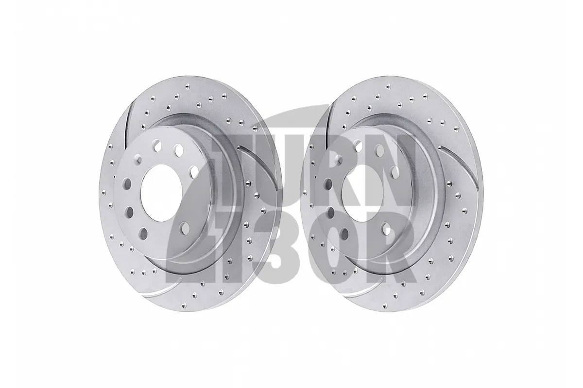 EBC Turbo Grooved Rear Brake Discs for Opel Astra H OPC