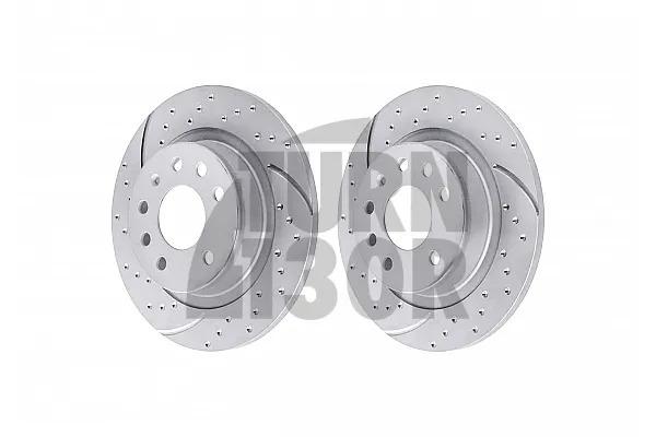 EBC Turbo Grooved Rear Brake Discs for Opel Astra H OPC