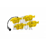 EBC Yellow Stuff Rear Brake Pads for Audi RS3 8Y - RS3 8V - RSQ3 F3 & TTRS 8S