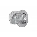 EBC Turbo Grooved Rear Brake Discs for Ford Fiesta ST MK7