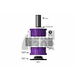 Powerflex rear differential mount bush for BMW M2 F87 - M3 F80 and M4 F8x