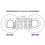 Powerflex Front Engine Torque Mount Snub Nose Mount for Audi S4 B5 - RS4 B5 & RS6 C5 