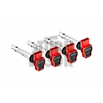 Червени запалителни бобини APR за S3 8P - Golf 5 - 6 GTI - Golf 6 R - Leon 2 Cupra 2.0 TFSI EA113 / EA888.1