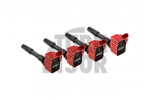 Червени запалителни бобини APR за S3 8V - S3 8Y - Golf 7 GTI - Golf 8 R & Leon 3 Cupra