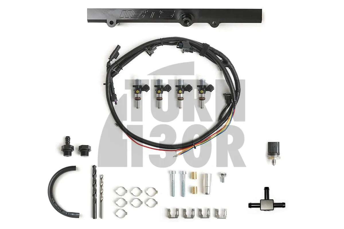 CTS Turbo комплект за ъпгрейд с многоточково впръскване и горивна рейка за Golf 7 GTI, Golf 7 R, Leon 3 Cupra и S3 8V 2.0 TFSi EA888.3