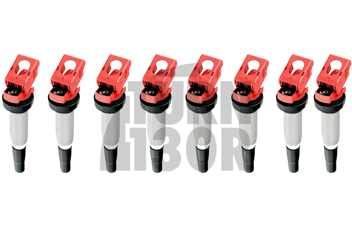 Червени запалителни бобини DINAN за BMW M5/M6 F1x и M5/M8 F9x S63