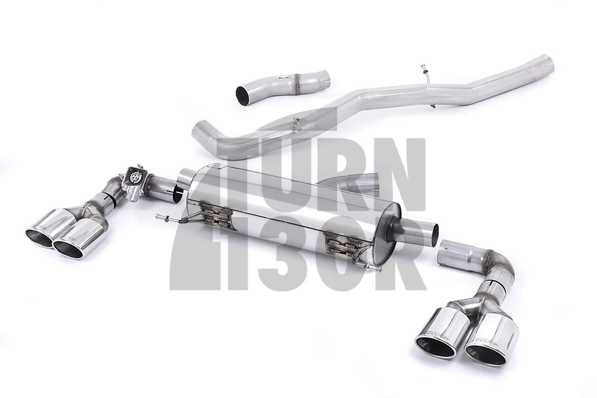 Audi S1 Milltek Catback Round Tips