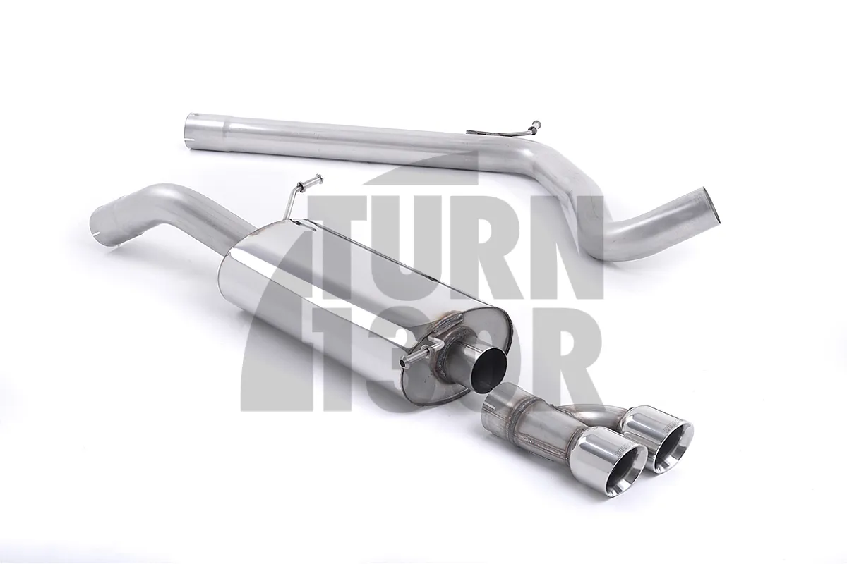Milltek Catback Non-resonated for Polo 6R GTI /Audi A1 1.4 TSI 