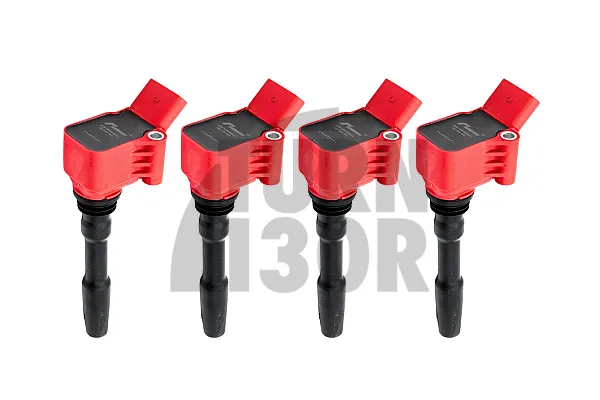 Червени запалителни бобини за S3 8V / S3 8Y / Golf 7 GTI / Golf 8 R / Leon 3 Cupra Racingline