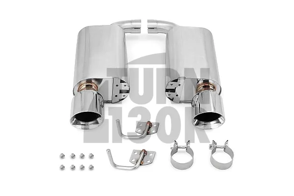 Axle-back Street за Ford Mustang S550 V8 5.0 Mishimoto Chrome silver Color 