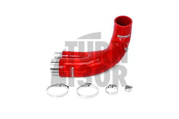 Силиконов въздуховод Mishimoto за Mazda 3 MPS 2006-2013 Red Color&nbsp;