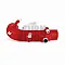 турбо входящ маркуч за Subaru Impreza WRX / STI Mishimoto Black Color Color Red