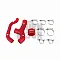 Шлангове за интеркулер Mishimoto за Subaru Impreza WRX 06-07 Blue Color Color Red