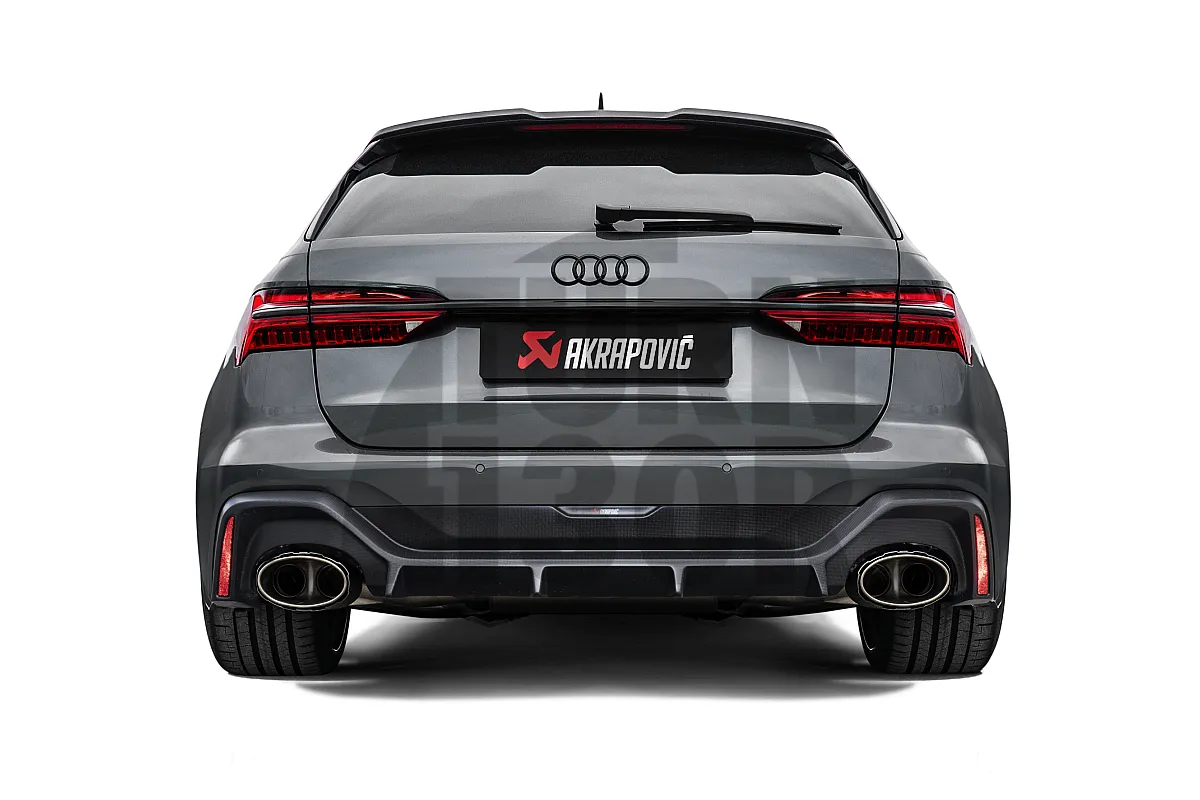 Akrapovic Evolution Line титаниева изпускателна система за Audi RS6 C8 (2023+)