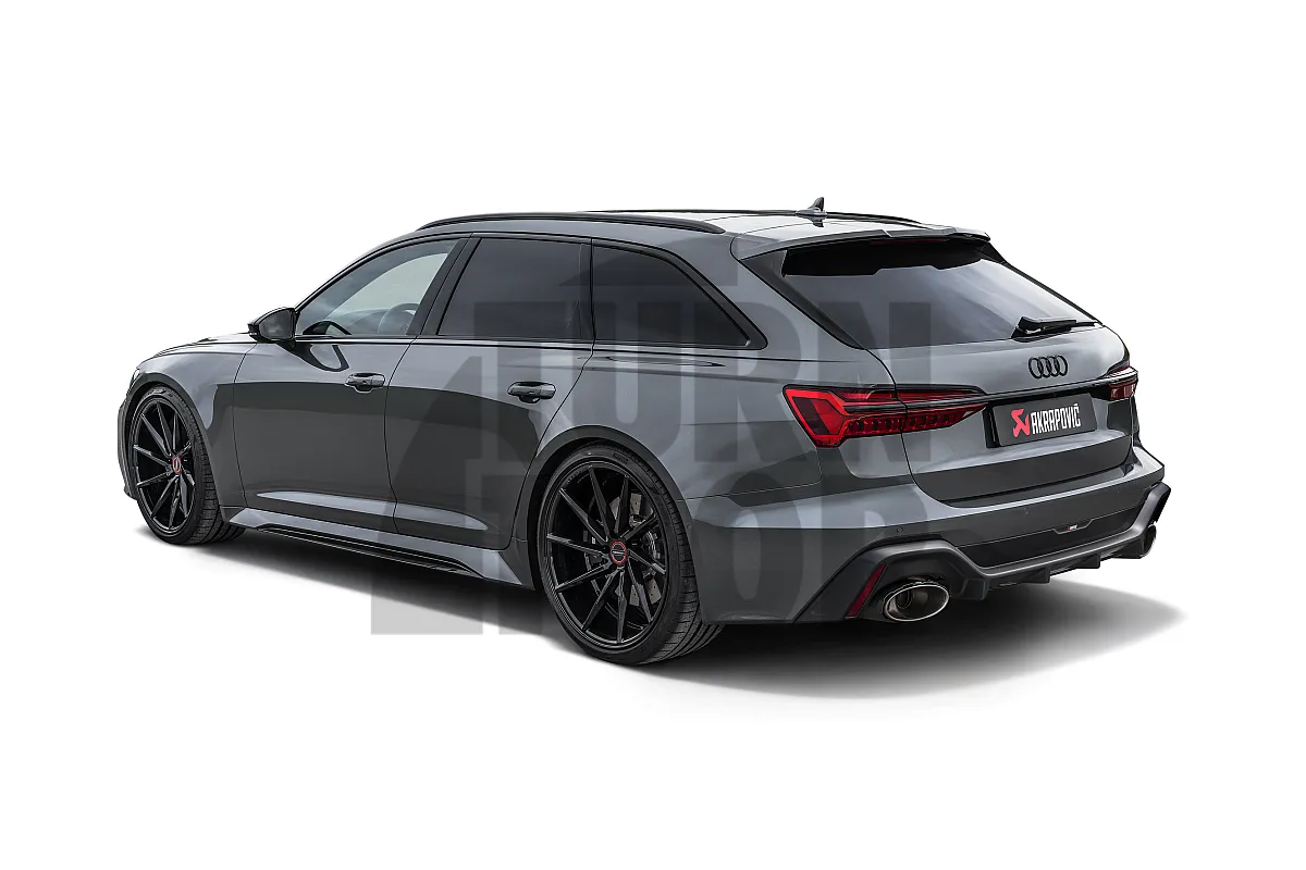 Akrapovic Evolution Line титаниева изпускателна система за Audi RS6 C8 (2023+)