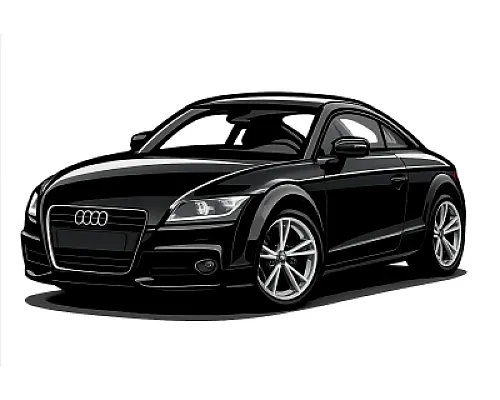 Audi TT RS 2.5 TFSI (8J) — 340 or 360 PS • 2006–2013