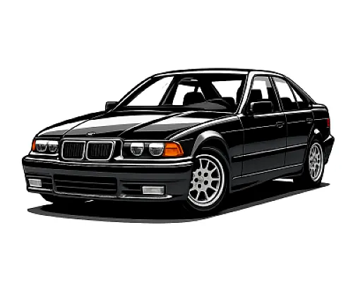 BMW 3 Series M3 (E36) — 286, 295 or 321 PS • 1992–2000