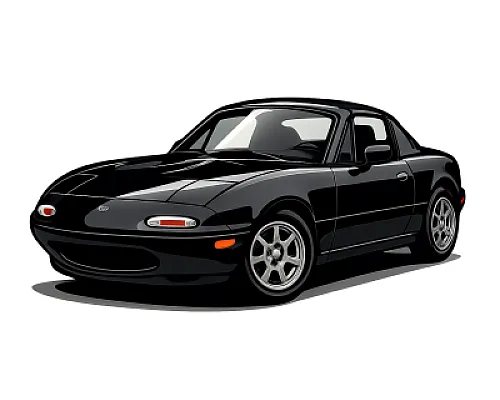 Mazda MX5 1.6/1.8 (NA) — 90, 115 or 130 PS • 1989–1997