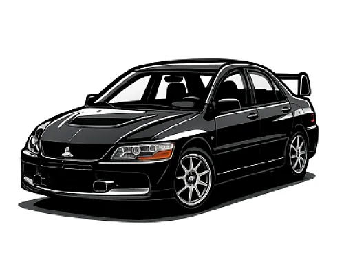 Mitsubishi Lancer 2.0T FQ (EVO 8/9) — 265 or 286 PS • 2003–2007