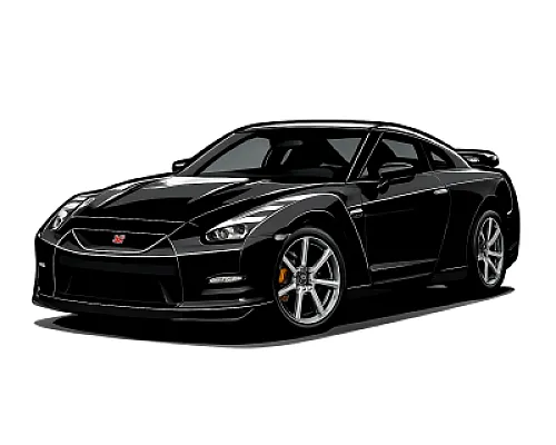 Nissan GTR 3.8 (R35) — 485, 530, 550, 570 or 600 PS • 2008–2024