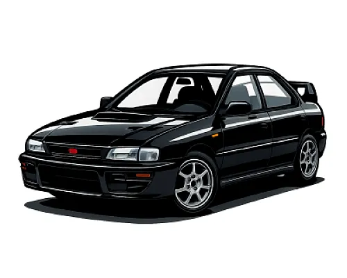 Subaru Impreza GT (GC) — 211 or 217 PS • 1996–2000
