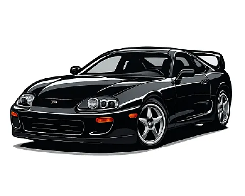 Toyota Supra 2JZ (A80) — 280 or 325 PS • 1993–2002
