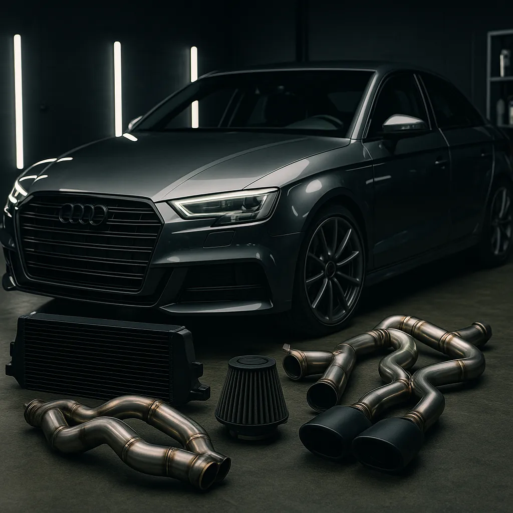 Подобряване на Audi A3 8V / 8.5V 2.0 TFSI: Ръководство за производствени части