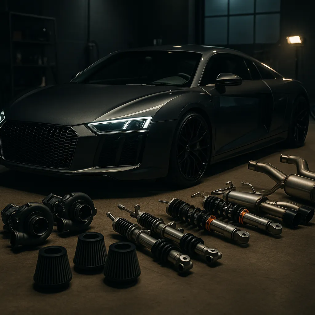 Подобрения за Audi R8 4S: Как да извлечете максимума от вашия автомобил