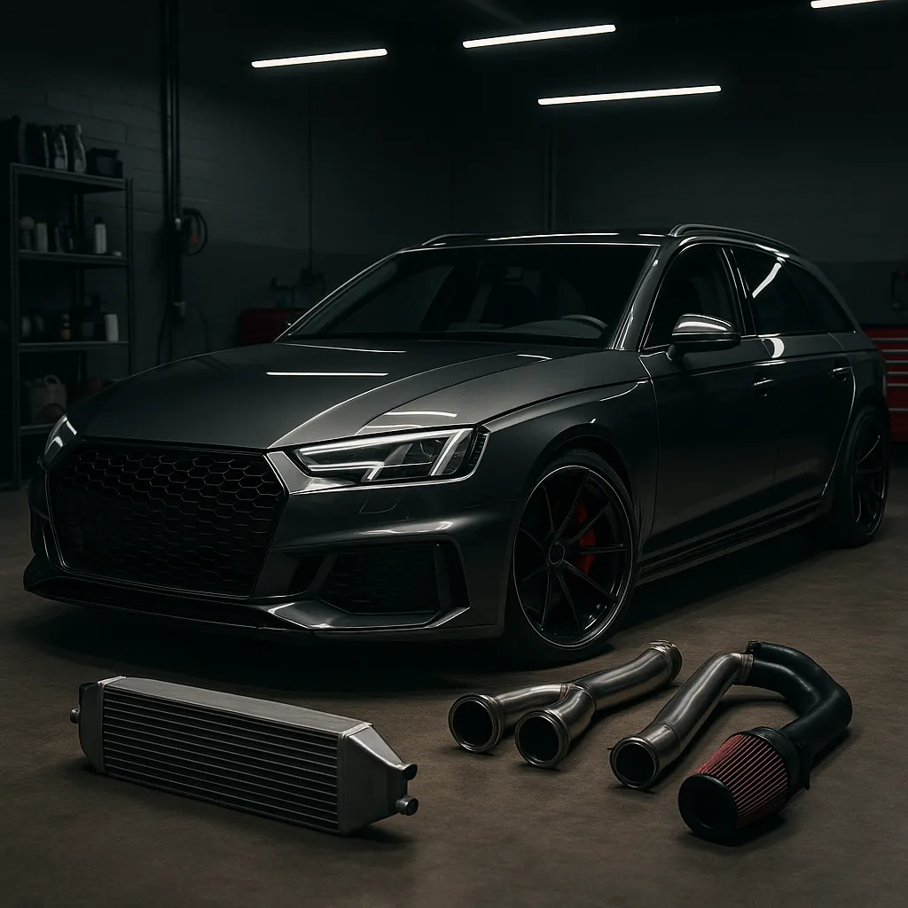 Audi RS4 B9 2.9 TFSI - Подобрения за производителност и управление