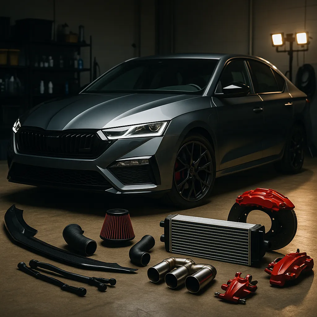 Skoda Octavia NX RS - 245: Увеличете производителността си с правилните надстройки