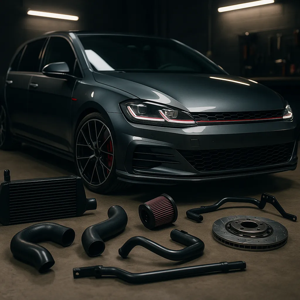 Volkswagen Golf Mk7.5 GTI TCR: Увеличаване на производителността с правилните части